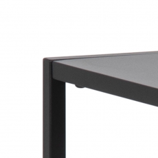 Konzolový stôl Newcastle, 100 cm, kov, čierna - 6