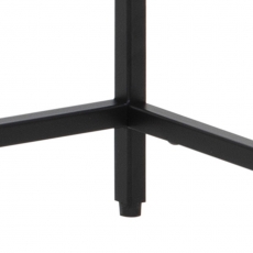 Konzolový stôl Newcastle, 100 cm, kov, čierna - 7