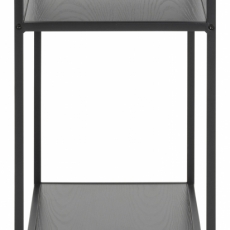 Konzolový stôl Seaford, 100 cm, MDF, čierna - 3