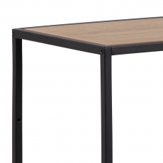 Konzolový stôl Seaford, 79 cm, MDF, prírodná - 3