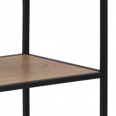 Konzolový stôl Seaford, 79 cm, MDF, prírodná - 4