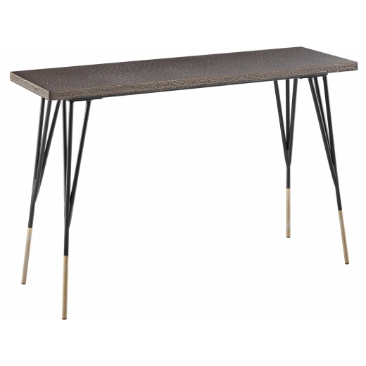 Konzolový stolek Clin, 120 cm, černá - 1