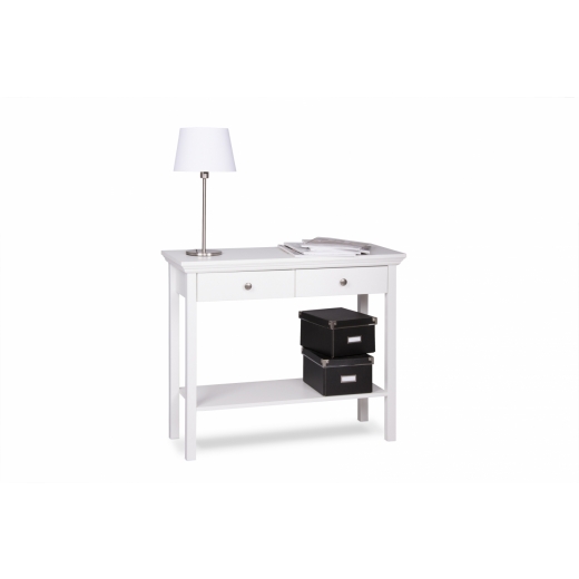 Konzolový stolek Fido, 90 cm, bílá - 1