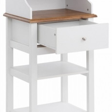 Konzolový stolek Keef, 130 cm, bílá - 3