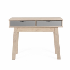 Konzolový stolek Sida, 110 cm, dub / šedá - 2