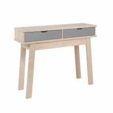 Konzolový stolek Sida, 110 cm, dub / šedá - 6