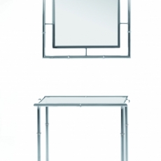 Konzolový stolek Zita, 75 cm, stříbrná - 3