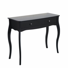 Konzolový stolík Baroq, 100 cm, čierna - 3