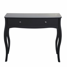 Konzolový stolík Baroq, 100 cm, čierna - 4