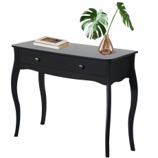 Konzolový stolík Baroq, 100 cm, čierna - 1