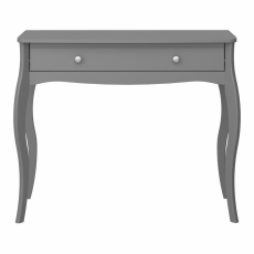 Konzolový stolík Baroq, 100 cm, sivá - 4