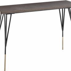Konzolový stolík Clin, 120 cm, čierna - 1