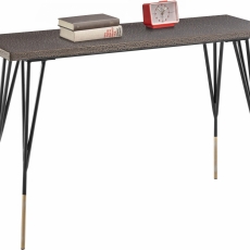 Konzolový stolík Clin, 120 cm, čierna - 4