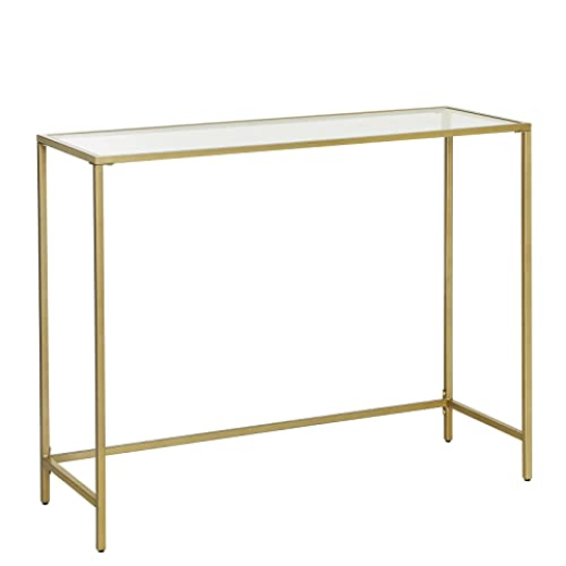 Konzolový stolík Erwin, 100 cm, zlatá - 1