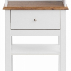 Konzolový stolík Keef, 130 cm, biela - 2