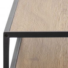 Konzolový stůl Seaford, 120 cm, MDF, přírodní - 5