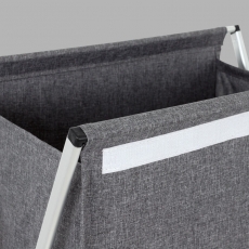 Kôš na bielizeň Vivien, 55 cm, sivá - 2