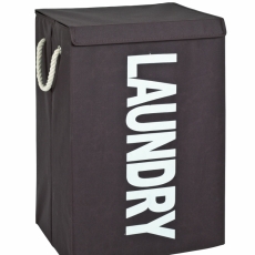 Koš na prádlo Launder, 62 cm, hnědá - 1