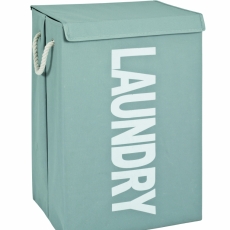 Koš na prádlo Launder, 62 cm, šedá - 1