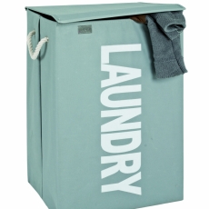 Koš na prádlo Launder, 62 cm, šedá - 2