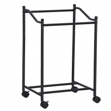 Koš na prádlo Lessy, 80 cm, černá - 9