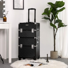 Kosmetický kufr Fion, 75 cm, černá - 2
