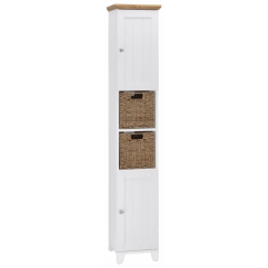 Koupelnová skříňka Amigo I., 175 cm, bílá