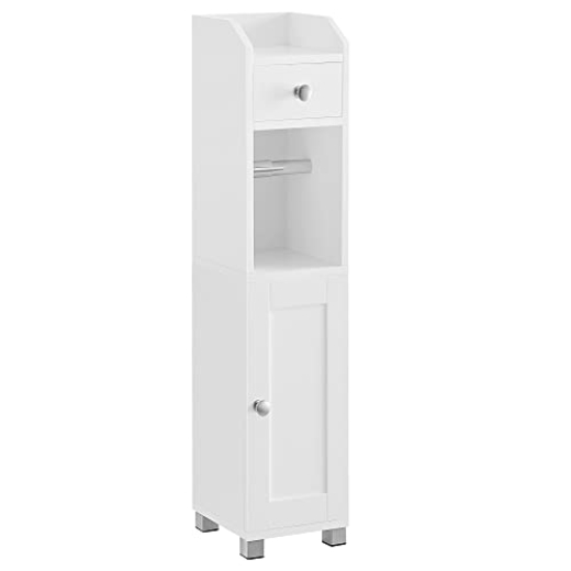 Koupelnová skříňka Jeremy, 80 cm, bílá - 1