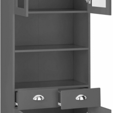 Koupelnová skříňka Kiley II., 180 cm, šedá - 2