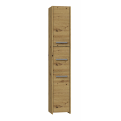 Koupelnová skříňka Lazie, 170 cm, dub 