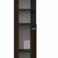 Koupelnová skříňka Marbela, 183 cm, tmavě hnědá - 2