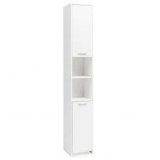 Koupelnová skříňka Saba, 190 cm, bílá - 1