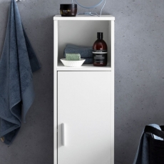 Koupelnová skříňka Saba, 95,5 cm, bílá - 6