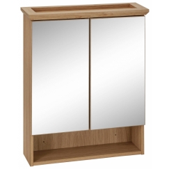 Koupelnová závěsná skříňka Amigo, 75 cm, dub
