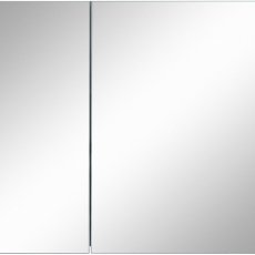 Koupelnová zrcadlová skříňka Wessel , 70 cm, bílá - 2