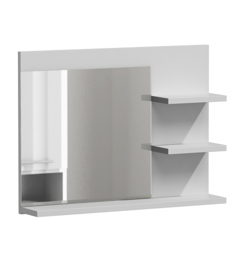 Koupelnové zrcadlo Lumo L3, 60 cm, bílá