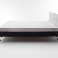 Kovová posteľ Canada, 140x200 cm, béžová - 8