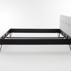Kovová posteľ Canada, 140x200 cm, béžová - 9