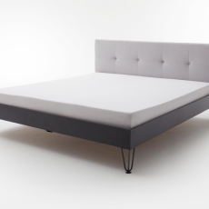 Kovová posteľ Canada, 140x200 cm, béžová - 10