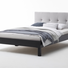 Kovová postel Haiti, 140x200 cm, béžová - 1