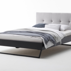 Kovová postel Jamaica, 140x200 cm, béžová - 1