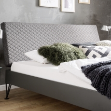 Kovová posteľ Ottawa, 140x200 cm, šedá - 7