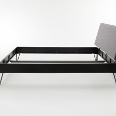 Kovová posteľ Ottawa, 160x200 cm, šedá - 10
