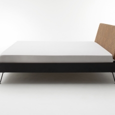 Kovová postel Ottawa, 180x200 cm, koňaková - 10