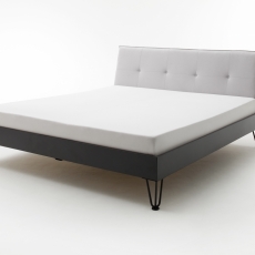 Kovová posteľ Oxford, 140x200 cm, béžová - 2