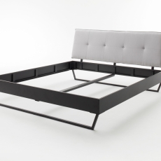 Kovová posteľ Preston, 140x200 cm, béžová - 4