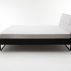 Kovová postel Preston, 140x200 cm, béžová - 9