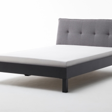 Kovová postel Sawana, 140x200 cm, šedá - 7