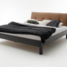 Kovová posteľ Sawana, 180x200 cm, koňaková - 1