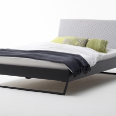Kovová postel Vancouver, 140x200 cm, béžová - 1